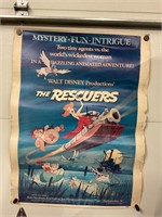 THE RESCUERS - 1977 MOVIE POSTER - BOB NEWHART,