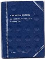 Canadian Nickel Collection Number One Folder