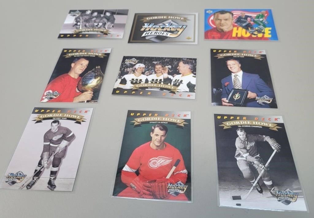 1992 Upper Deck , Gordie Howe hockey cards
