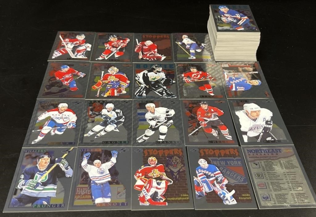 100+ Score 95-96 Black Ice Artist Proof Lot Hockey