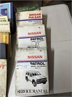 4 Nissan & Datsun Pre 1980's Repair Manuals