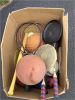 Basketball, Tennis Rackets, Frisbee & More