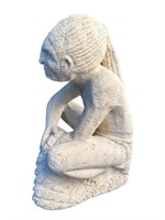 Stone Sculpture of Man