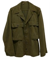 WWII US Army Attributed M1943 HBT Jacket