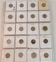 Page of 60 Indian cents