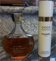 T - NINA RICCI & CHANEL PERFUMES (P134)