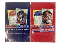 (2) Sealed Nba Hoops 1990-91 Series 1&2 Boxes