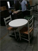 Ice cream table and 2 chairs