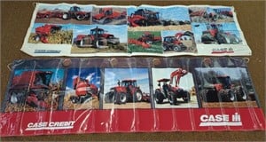 2 Large Case IH Banners 9FT