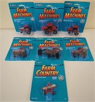 7x- Case IH Farm Machines Assortment NIP 1/64