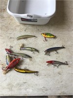 10 lot fishing lures