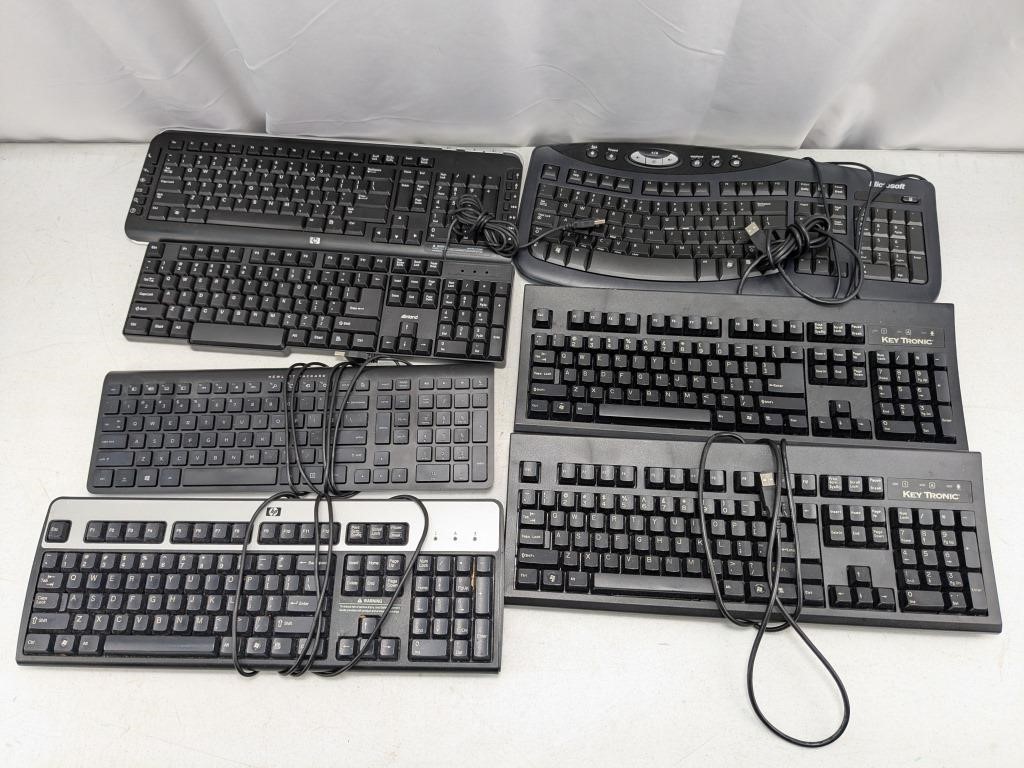 Assorted Wired Keyboards