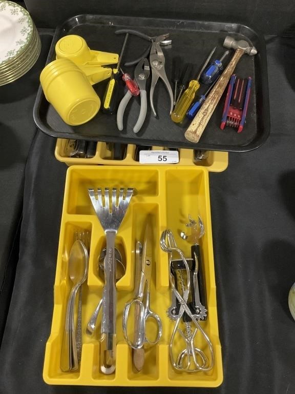 Kitchen Flatware, Utensils, Hand Tools.