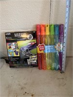 24 piece marker, drawing kit new inbox with new