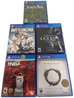 PS4 GAMES - LOT OF 5