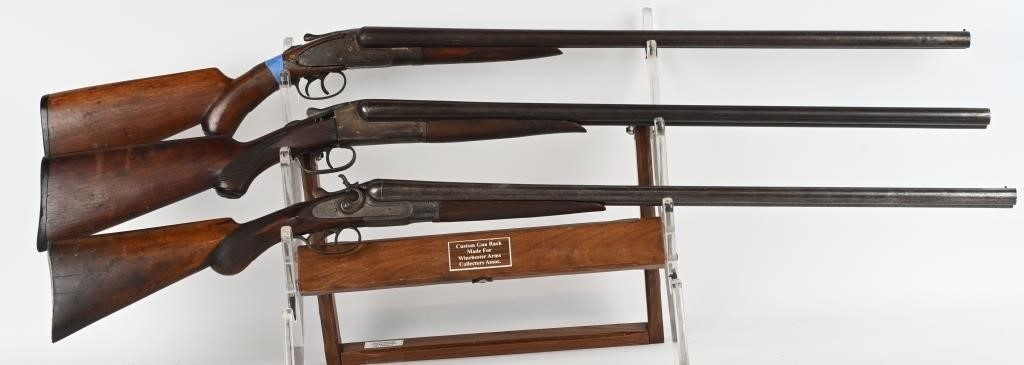 LOT OF 3 VINTAGE SHOTGUNS GUNSMITH SPECIAL