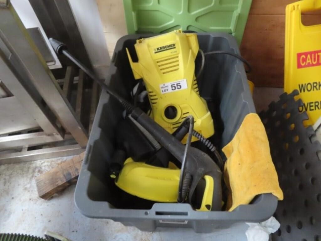 Karcher Pressure Washer K2300, 240v & Accessories