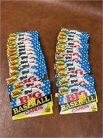 Sealed 1989 Topps Big Baseball Card Packs