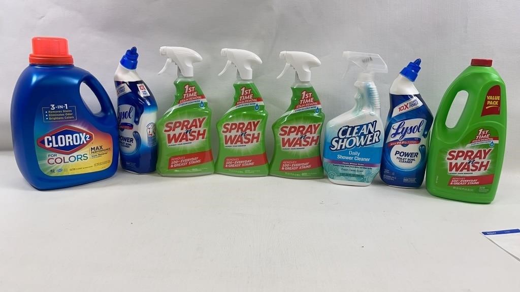Spray n Wash, Clorox Laundry Soap