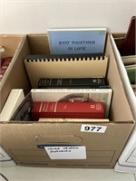 Box of Virginia historical information & books