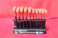 Pittsburgh 10pc T-Handle Hex Key Set