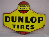 DUNLOP TIRES SSP SIGN -  32" X 25 1/2" - SOME