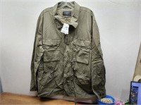 NEW BANANA REPUBLIC Army Green Mens Jacket Sz XXL