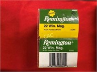 22 MAG - Remington 22 Mag, 40 gr soft point