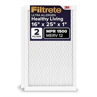 Filtrete 16x25x1 AC Furnace Air Filter, MERV 12, M