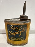 LISTER SEPOYLE 1/2 Pint Tin