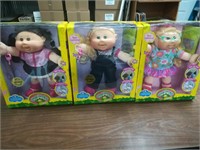 (3) 2016 Cabbage Patch Kids Dolls