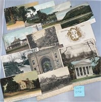 13 Connecticut Antique/VTG Postcards Ephemera