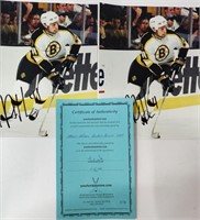 Jason Allison Boston Bruins Signed Hockey Photos