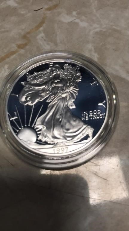 1997 American Eagle silver 1oz coin