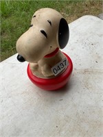 Vintage Snoopy Musical Toy 1958. 1966 marked