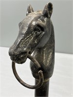 Hitching Post Cast Iron Horse Head