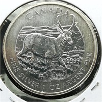 2013 Canada $5 Silver Buck 1 t oz.