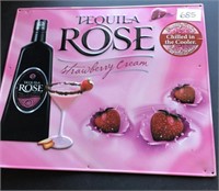 18” x 20” tequila rose strawberry cream Sign