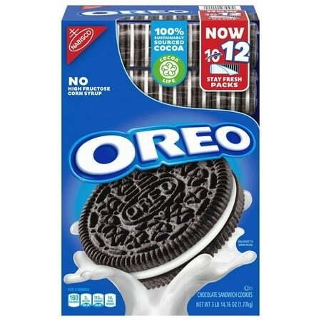 Oreo Chocolate Sandwich Cookies, 62.76 Oz