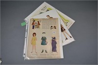 (3) Paper Doll Sets