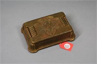 Girl Scout keepsake box of Syroco Wood 1944