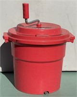 Chef Master 5 gal. red Salad Spinner