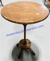 Wooden End Table (Worn/Needs Work)