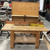 Woodworking Shop Table.