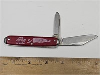 VTG USA Coca Cola in Bottles 2 Blade Pocket Knife