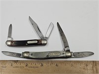 Vintage USA Old Timer Pocket Knives Lot