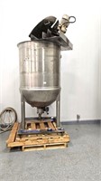 LEE INDUSTRIES STAINLESS JACKETED 150 GAL. KETTLE