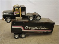 Overnight Express Truck an Trailer