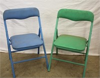 Child's folding Chairs (2)