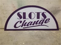 large Lethbridge slots change sign
